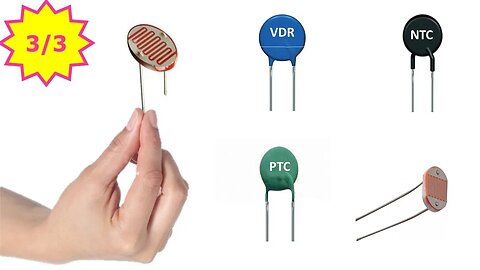 What are Dependent Resistors (LDR, NTC, PTC and VDR)