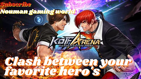king of fighters arena clash between your favourite hero's
