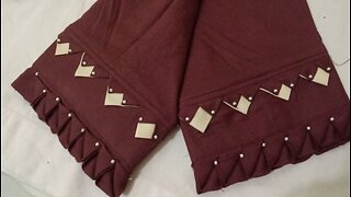 New Beautiful Stylish Trouser Design| Mohri Style Trouser design| Febric Patti |cutting and stitchin