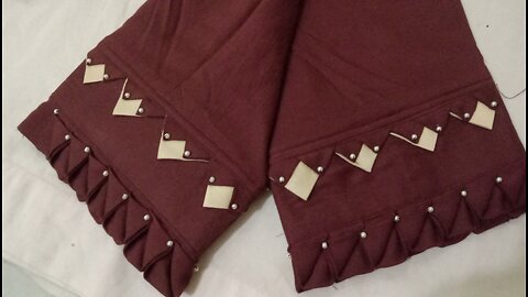 New Beautiful Stylish Trouser Design| Mohri Style Trouser design| Febric Patti |cutting and stitchin