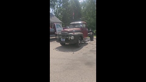 1951 Ford truck first wash