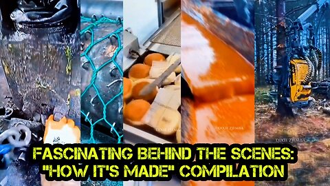 Fascinating Behind the Scenes:"How It's Made" Compilation