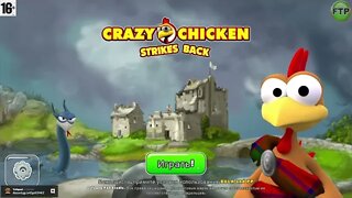 CRAZY CHICKEN Strikes Back 🐔 GamePlay [1⃣0⃣8⃣0⃣p4⃣8⃣fps] #FreeTPorg