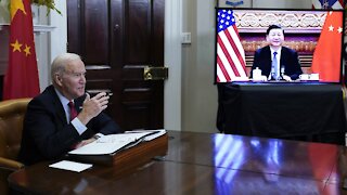 President Biden Hosts China President Xi Jinping In Virtual Meeting