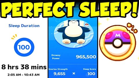 PERFECT SLEEP SCORE! Pokemon Sleep Gameplay Is SURPRISINGLY Deep!