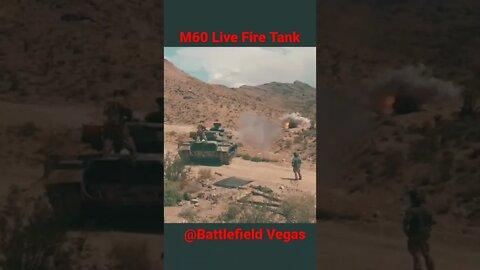 M60 Live Fire Tank Blows Up Car