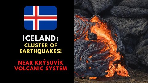 Cluster of Earthquakes Iceland - Krysuvik Volcanic System