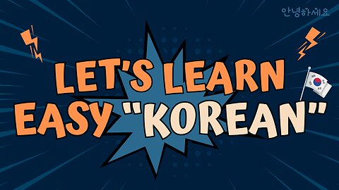 Let's Learn Korean Hangul Easily