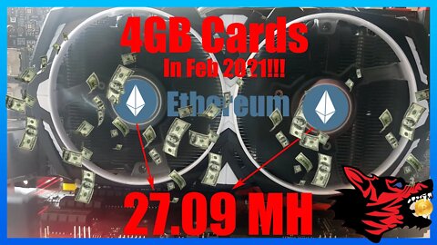 Ethereum 27MH On 4GB Cards Still!! | In 2021 CRAZY