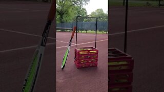 tennis early morning start on red clay #tennis #short #tennisplayer #usta