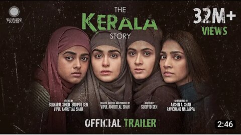 The Kerala Story Official Trailer | Vipul Amrutlal Shah | Sudipto Sen | 2023 Movie