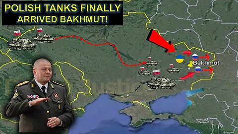 Kremlin Panics: Polish armoreds finally arrived the Bakhmut! Russian forces besieged by Leopards