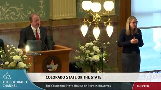 Gov. Jared Polis delivers 2022 Colorado State of the State speech