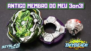 Testando 033 - UNION SPRIGGAN .Ar.Jl' GOKU contra 3 combos - Beyblade Burst ベイブレードバースト