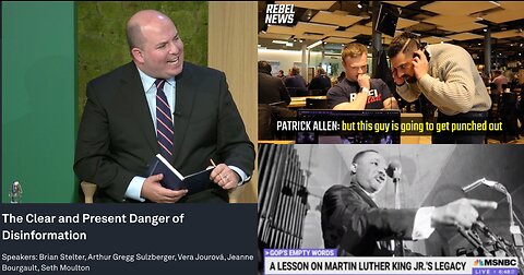 Legacy Of Dr. King, Brian Stelter On Disinformation, CNBC Manager Threatens Violence