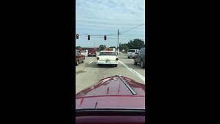 1st day of Street Rod Nationals in Louisville (several years ago)