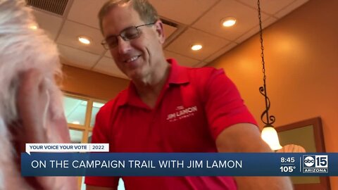 On the campaign trail with Jim Lamon