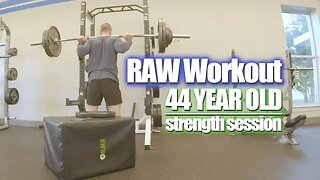 44 Year Old Athlete | Full-Body RAW WORKOUT