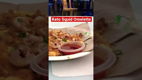 Keto Squid Omelette