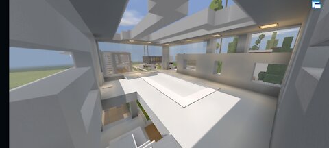 Timelapse- Creando Casa Moderna en Minecraft pe ♨️