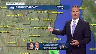 Partly cloudy and humid Thursday