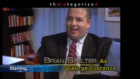 Brian Stelter or George Costanza? Meet Brian Costanza! - Classic answering machine scene replacement