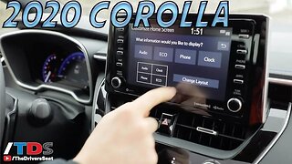 2020 Toyota Corolla Interior