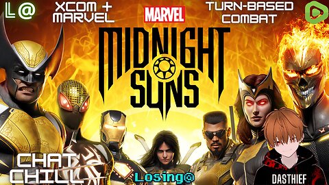 🎮 DasThief's Marvel-ous Epic Odyssey | Marvel's Midnight Suns! 🌌