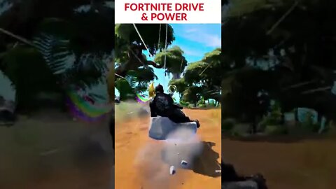 FORTNITE DRIVE & POWER. #SHORTS