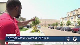 Coyote attacks 4-year-old girl in Chula Vista
