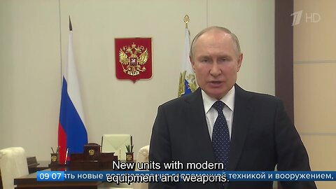 1TV Russian News release at 09:00, December 20th, 2022 (English Subtitles)