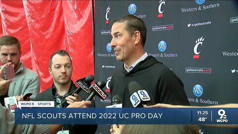 Mike Tomlin, Zac Taylor attend UC's Pro Day