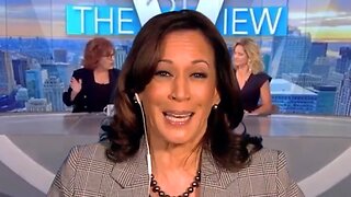 Never Forget This INSANELY Awkward Moment on the View with Kamala Harris...