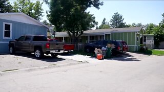 Residents in Westminster mobile home park form blockade at night to keep out tow trucks