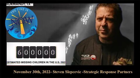 LIVE 11/30/22 with Special Guest Steven Slepcevic from Strategic Response Partners