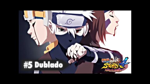 Naruto Ultimate Ninja Storm 4 - Obito Fica ENFURECIDO Após Kakashi MATAR Rin | História Dublado #5