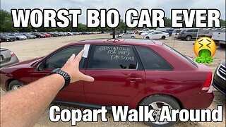 WORST BIO CAR EVER Copart Walk Around