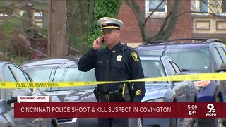 Emerging details about suspect shot and killed by Cincinnati police in Covington