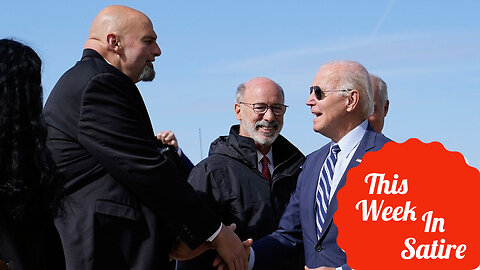 THIS WEEK IN SATIRE: Biden's Congratulatory Call with Fetterman Lasts Hours as Both are Incompetent