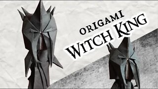 How to make an Origami Witch King by Tadashi Mori