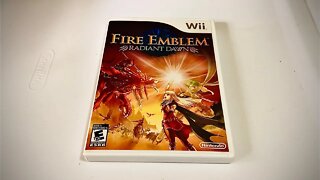 Fire Emblem: Radiant Dawn - Wii - WHAT MAKES IT COMPLETE? - AMBIENT UNBOXING