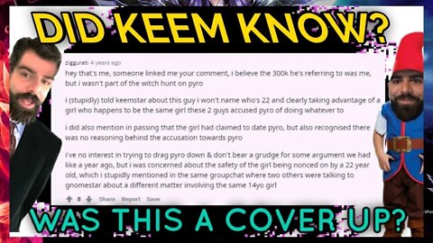 Keemstar Was Told About Ancient Reality 4 Years Ago And Did NOTHING