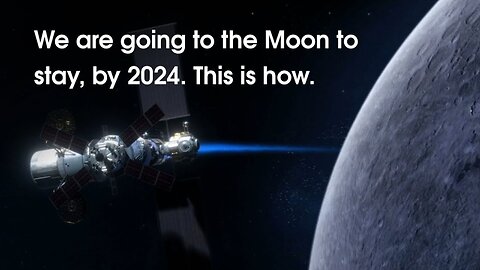 India going to the Moon, to stay, by 2024. And this is how.