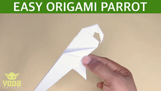 How To Make An Origami Parrot - Easy And Step By Step Tutorial