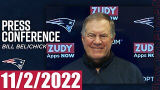 Bill Belichick Press Conference - November 2, 2022 (NFL Patriots)