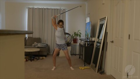 Jun's In-Home Golf Lessons: Flexibility