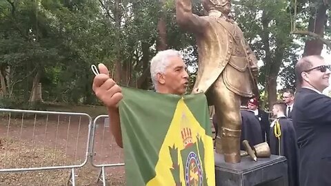 Maconaria inaugura estátua de Dom Pedro I no aniversário de SP