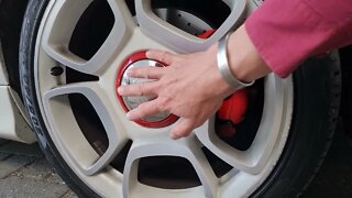 COMPARING 17 INCH RIMS on Abarth 595c Turismo and the Suzuki Swift Sport Hybrid zc33s