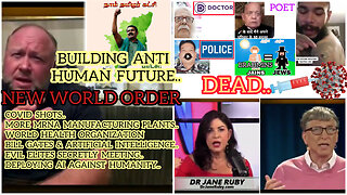 NWO.DR JAIN RUBY EXPOSED IT.. COVID 19 SCAMDEMIC IS TO TEST THE TECHNOLOGY ON YOU/ HUMANS R PRODUCTS