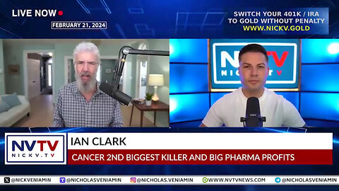 Ian Clark Discusses Cancer 2nd Biggest Killer with Nicholas Veniamin